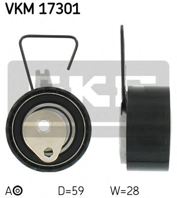 VKM 17301 SKF Ролик модуля натягувача ременя1